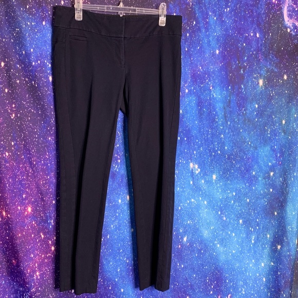 LOFT Pants - Loft- Marisa Straight Navy Blue Pants size 8